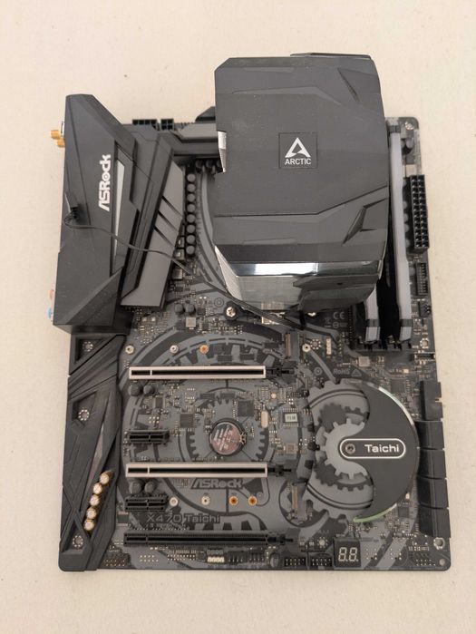 Компютър Asrock X470 Taichi Ryzen 5 3600 GTX 1060 активиран Windows Home