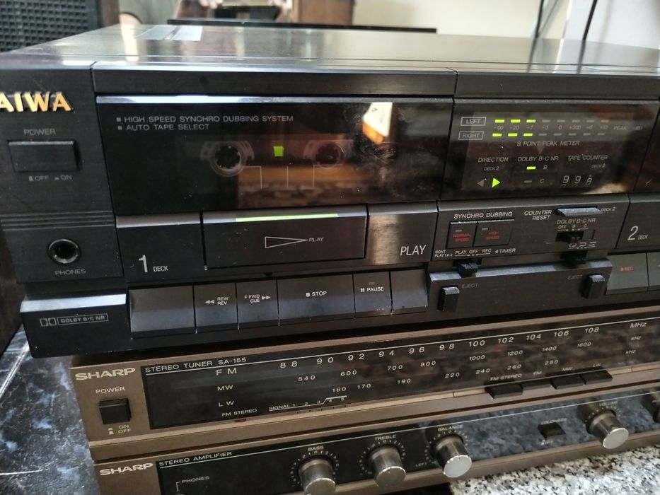Dublu deck Aiwa AD-WX707 Hi-Fi