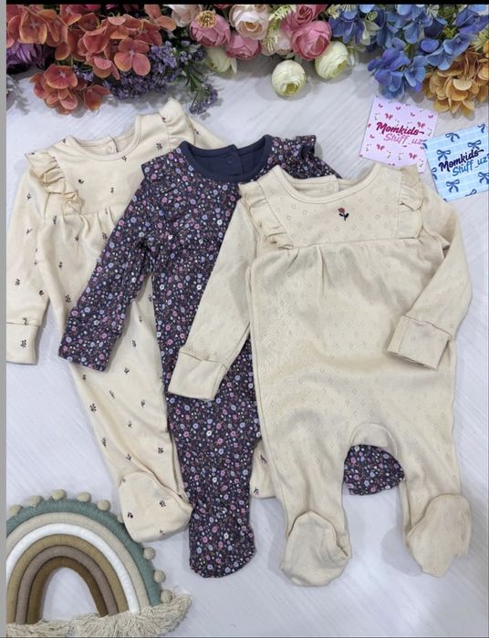 Слипы на девочку george 3-6 месяцев