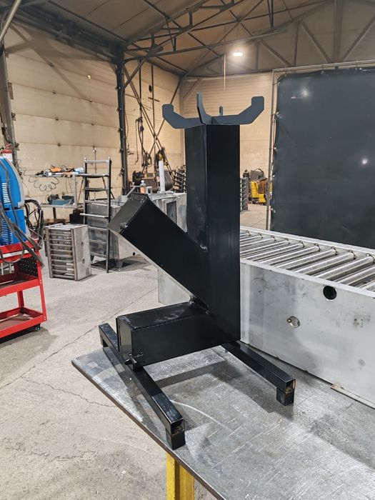 Sobă metalică tip rachetă, demontabilă, portabilă