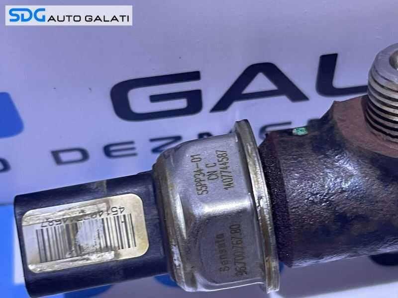 Rampa Presiune Injectoare cu Senzor Regulator Citroen C5 1.6 HDI 2012 - 2017 Cod 9685297580 9670076780[S0286]