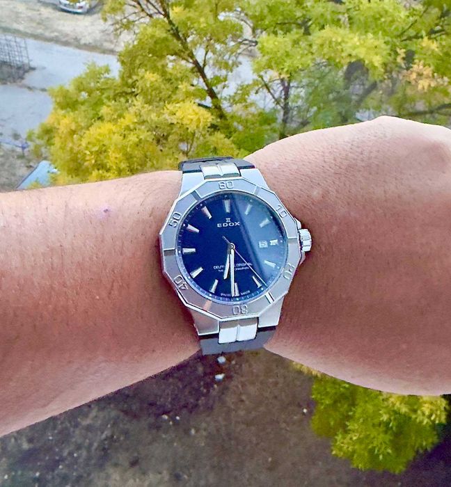 Edox Delfin Blue 3 Hands 200m 53021 3CA BUIN