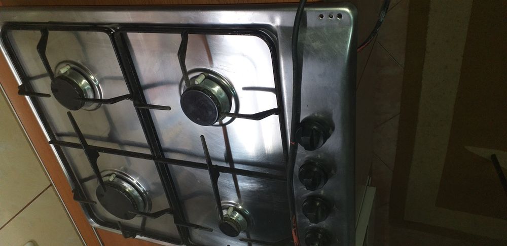 Plita gaz indesit de inox