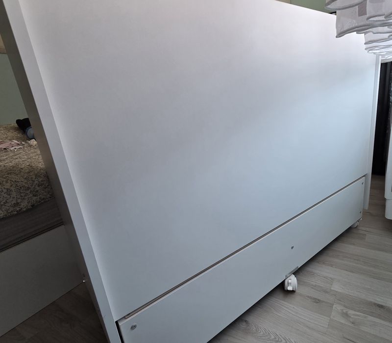 Дървена Бебешка кошара 60/120 с люлеещ механизъм