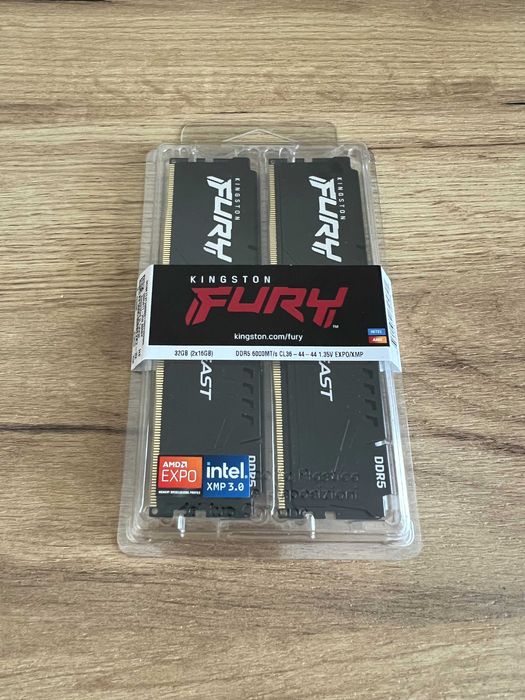 НОВА Kingston Fury DDR5 RAM памет 6000 MHz