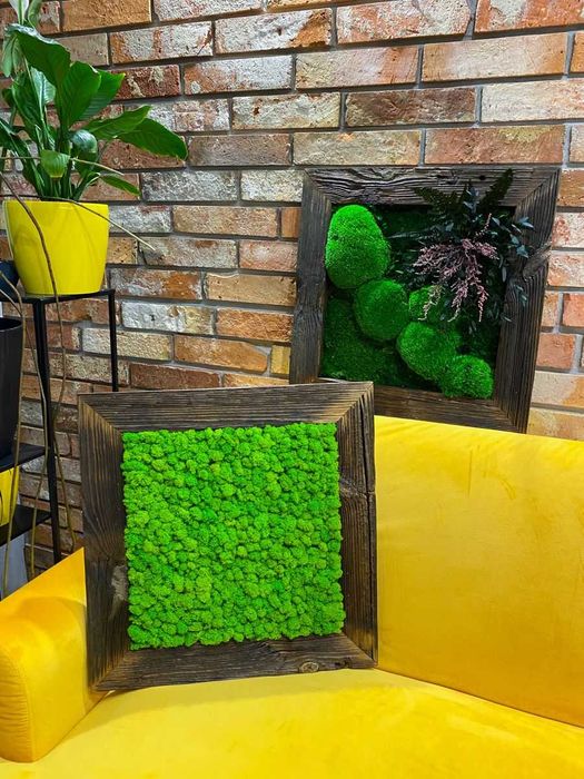 Пана от скандинавски мъх | декорации и картини от мъх | подаръци