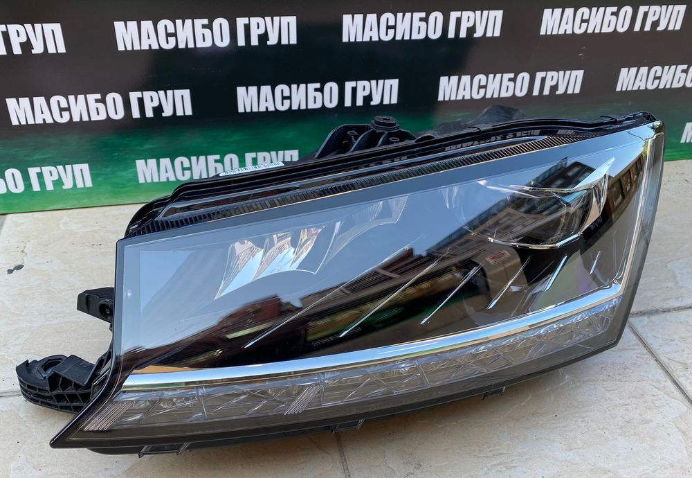 Фар far ляв фарове за Шкода Фабия Skoda Fabia 3 фейс