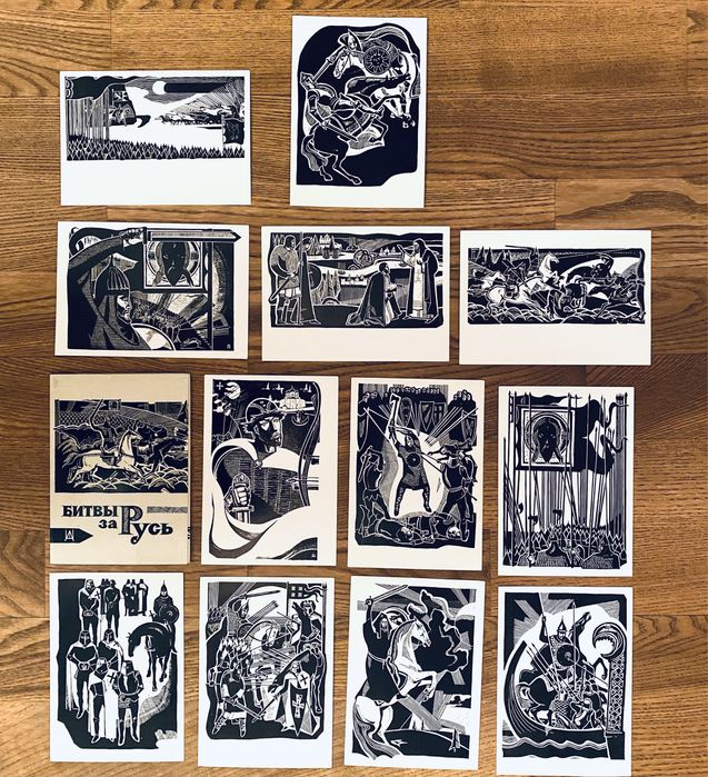 Открытки наборы СССР