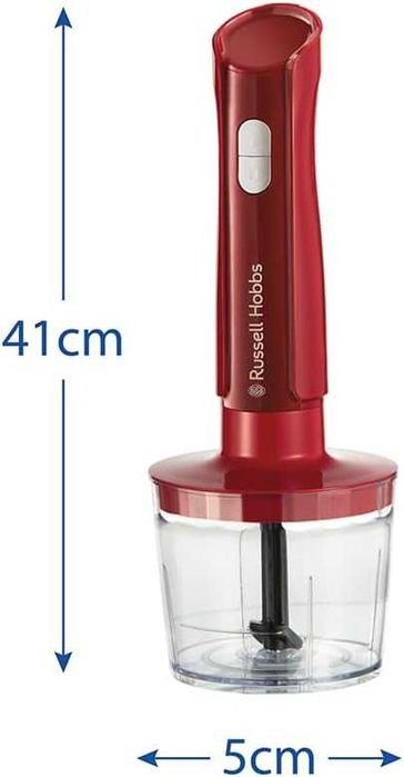 Russell Hobbs Електрически ръчен блендер 3в1 миксер, бъркалка и ножове