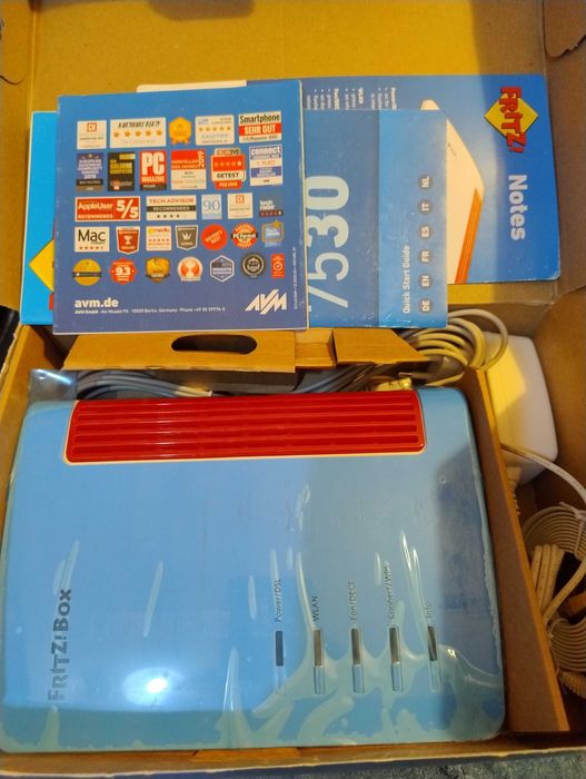 Рутер FritzBox7530 4xGigabit-Ethernet 10/100/1000 Base-T