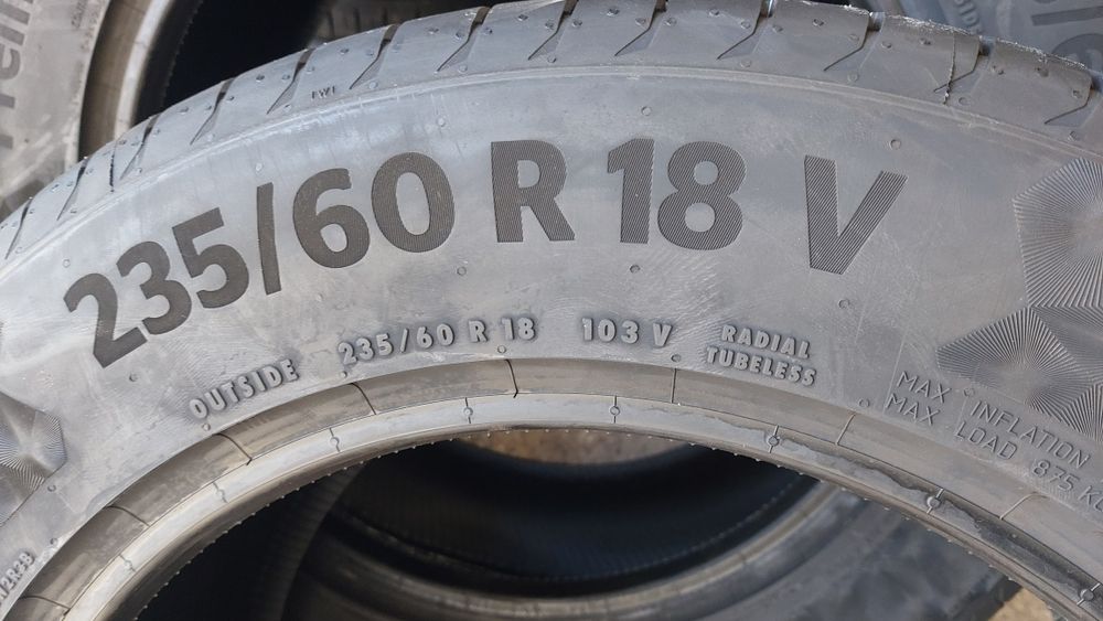 Нови гуми 235/60/18 Continental PremiumContact 6 2 броя