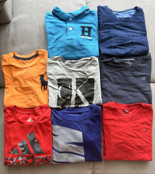 Лот детски Calvin Polo Tommy Nike тениски
