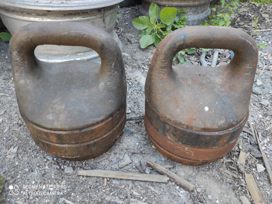 Гантели разные гири