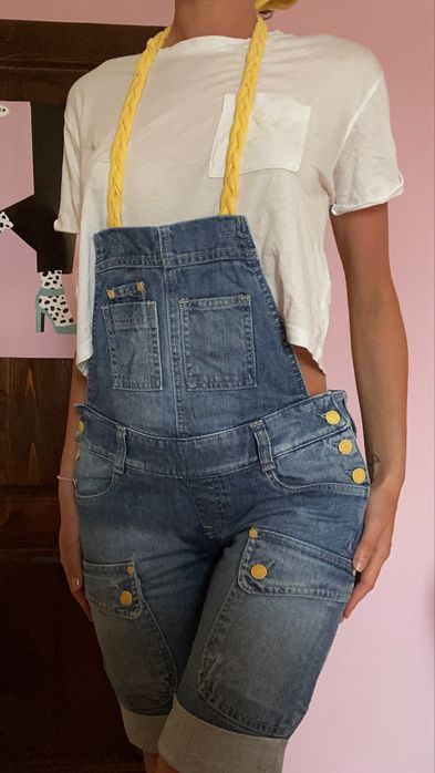 Salopetă Denim Zara, mărimea M. Nouă