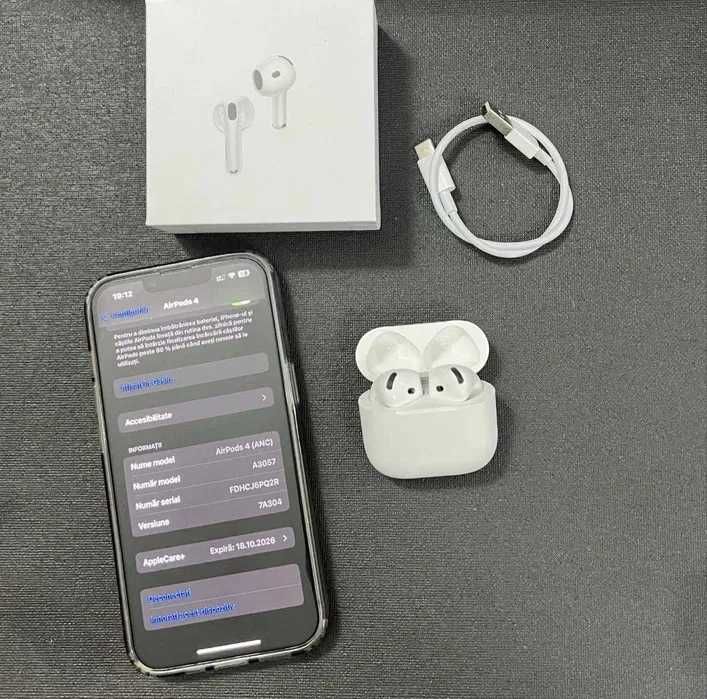 AirPods / Airbuds Gen 4 ANC, Noi, Sigilate