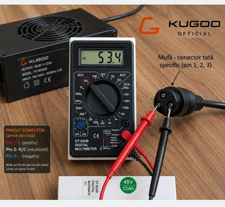 Incarcator KuKirin xiaomi kamikaze k1 Max NOU