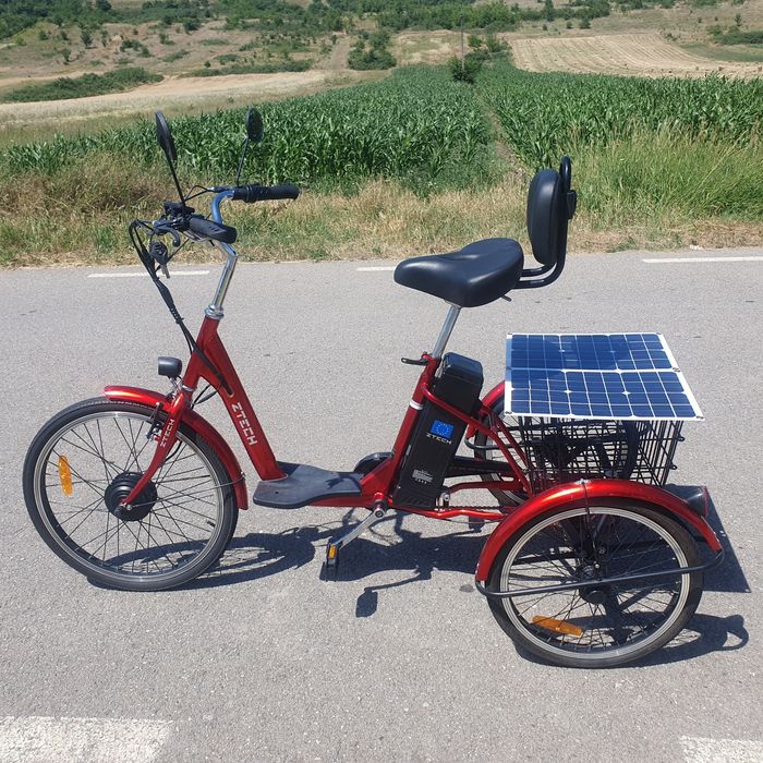 Tricicleta Electrica cu Google Pixel