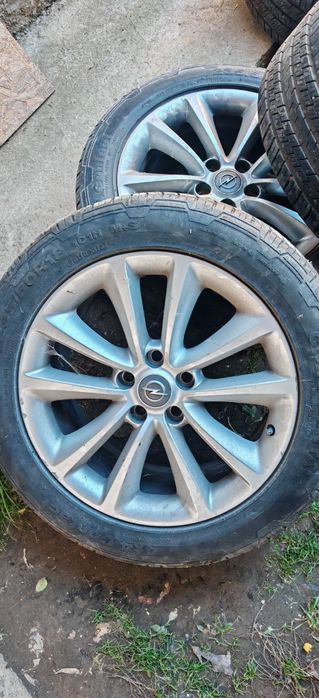 Jante aliaj Roți Opel 18 M+S. Cauciucuri 225 45 19