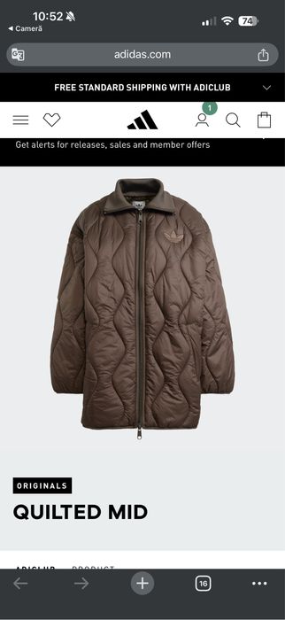 Geaca Adidas noua cu eticheta