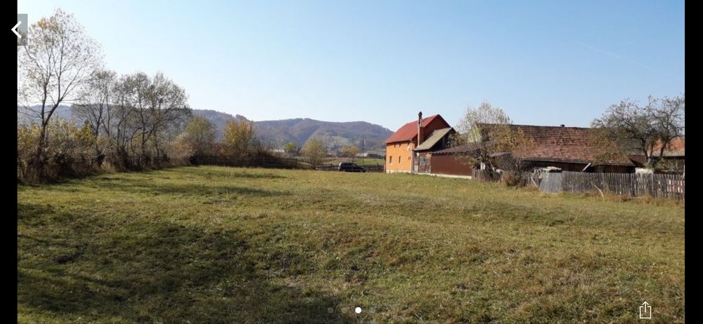 Teren intravilan cu râu  Vama Buzǎului 6070mp
