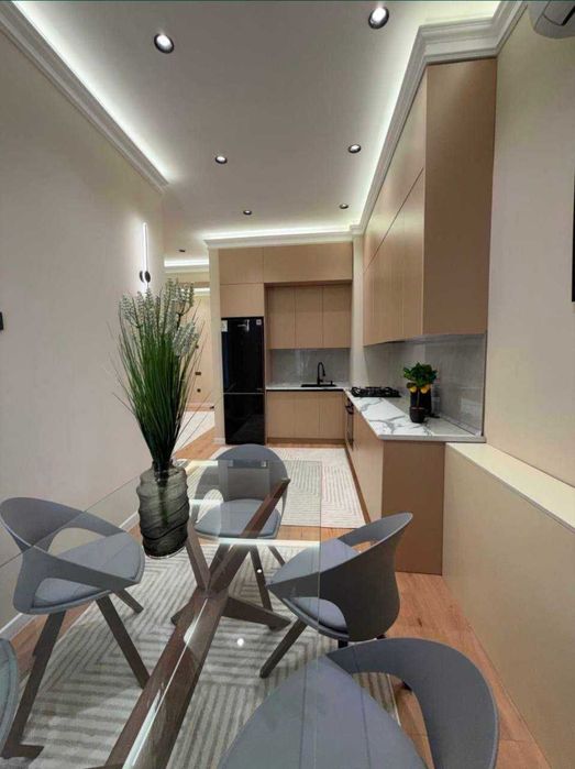 ЖК Edison IT Park 2 комнатная 58м2 Евро ремонт новый под ключ