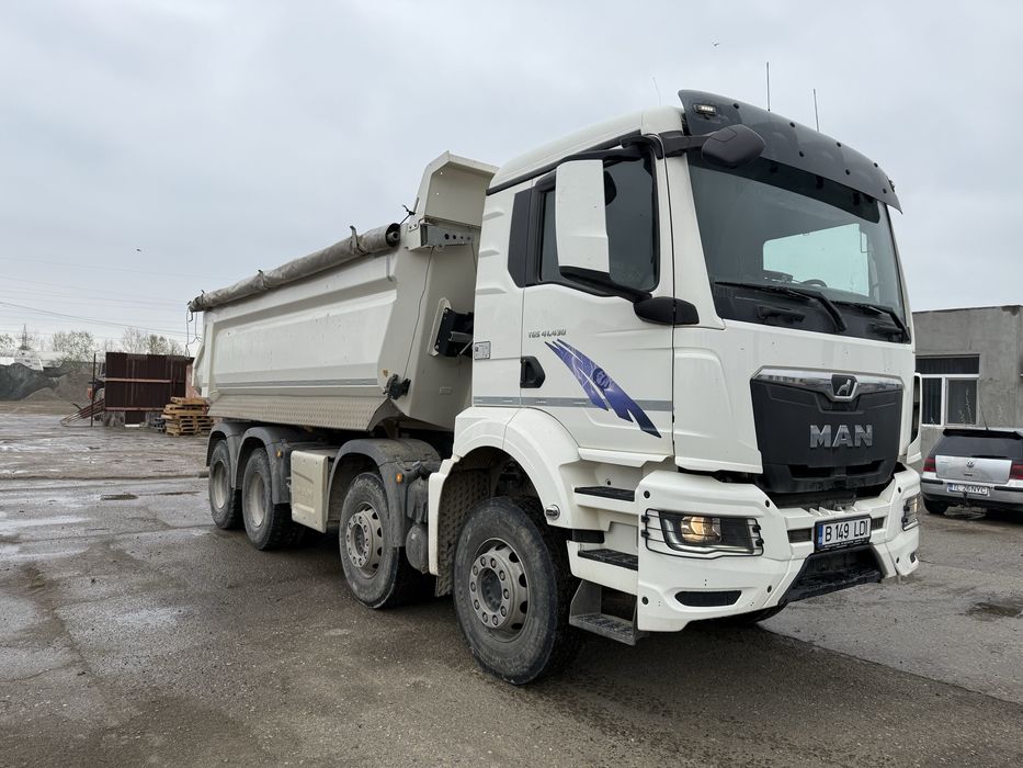 MAN TGS 41.430 8X4 2021 30.000 Km  .