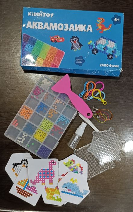 Термомозайка с утюгом, Аквамозайка