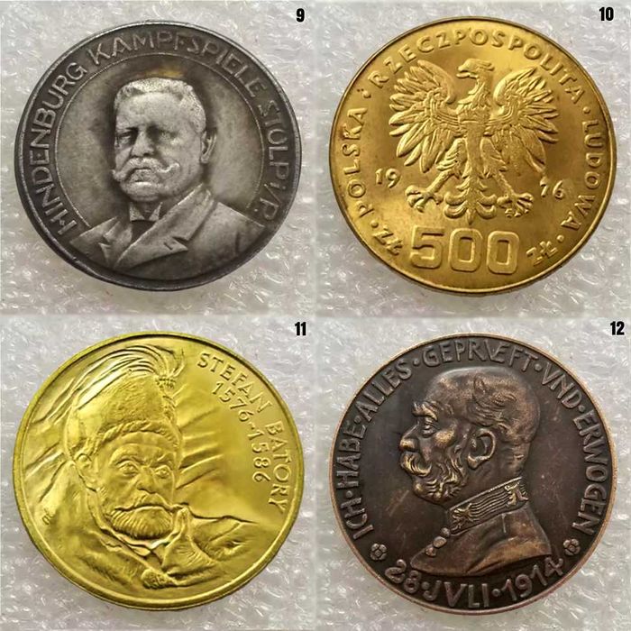 Moneda comemorativa Germania Polonia Austria