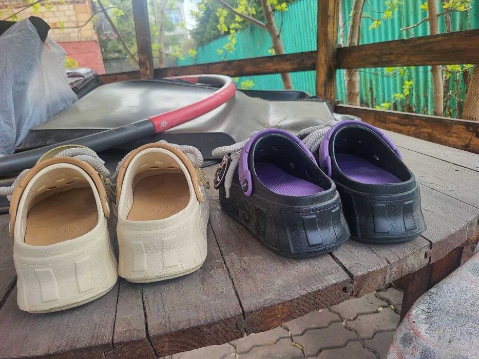 Сабо (модные тапочки) 38 размер, 2 пары