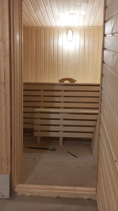 Обшивка Бани Внутри и снаружи