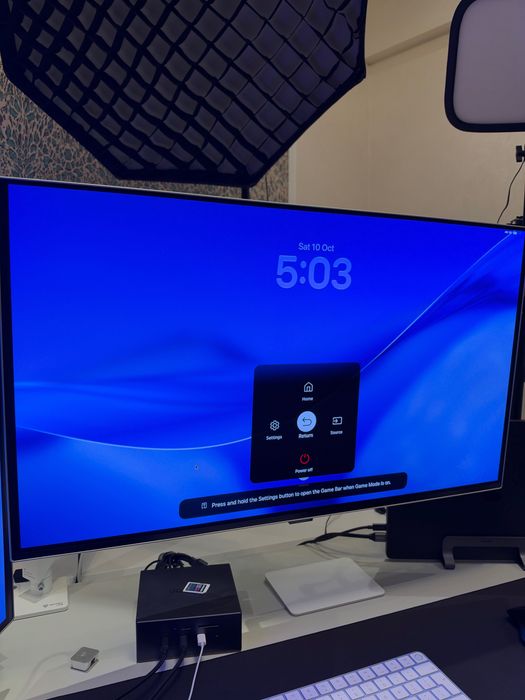 Monitor Gaming OLED SAMSUNG Odyssey G8, 32", 4K UHD, 240Hz