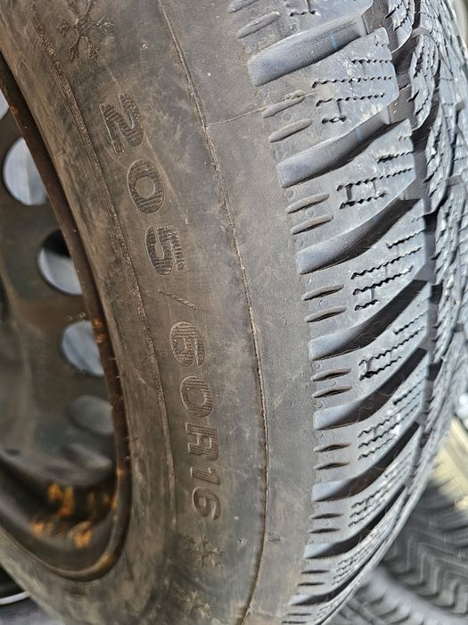 Jante 5x108 cu anvelope 205/60R16 M+S