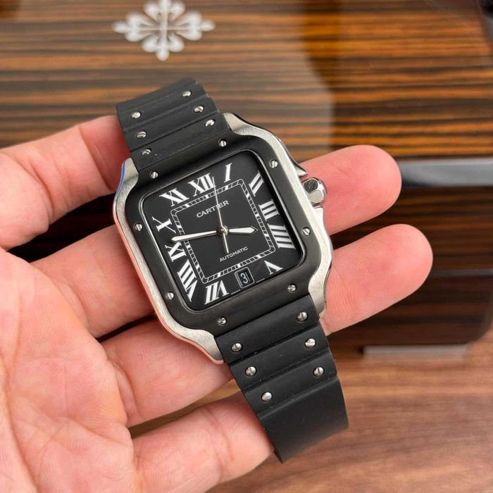 Cartier Santos 100 Сребърн колекция