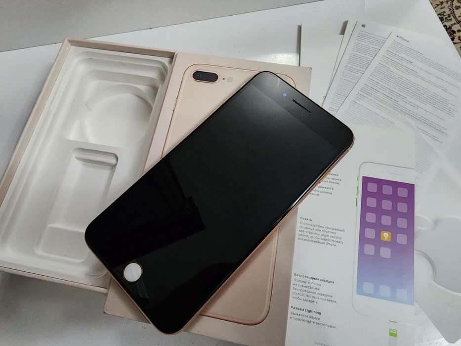 Iphone 8 Plus LL/A 64GB Gold Karobka Dk bor