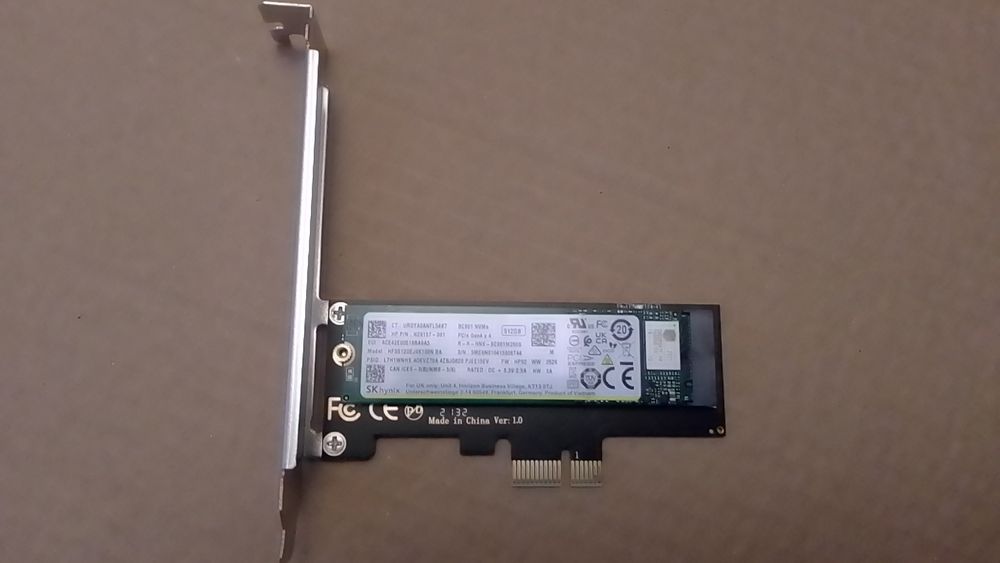 SSD NVMe 512gb Skhynix BC901 4x4 2280