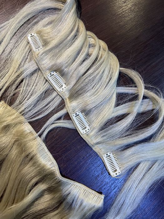 Намалена!Екстеншън естествена коса