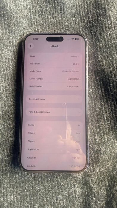Iphone 14 Pro Max 256gb