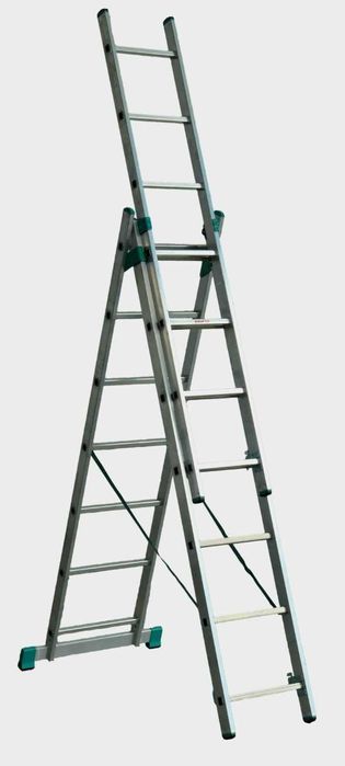 Scari din Aluminiu 3 x 7 trepte POLONIA NOI - 410 Lei Bucata