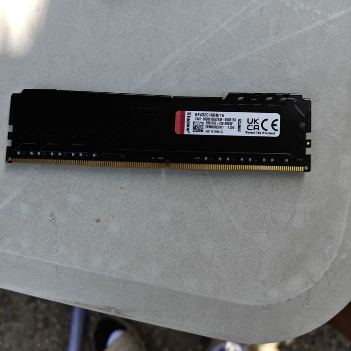 Ram Kingstone fury 1x16 Gb DDR4 3200MHZ