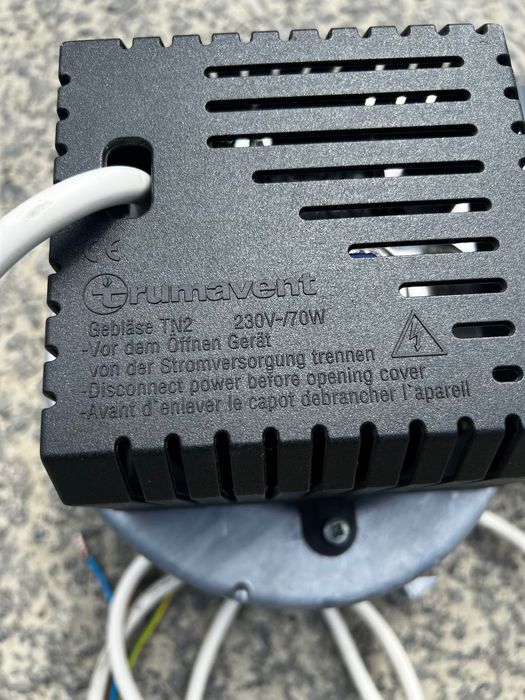 Trumavent ventilator pentru soba rulota Truma