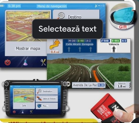 Actualizări gps navigator