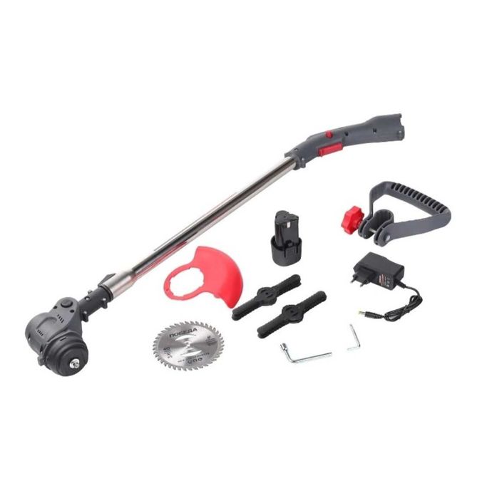 Триммер аккумуляторный Победа ТА 120, нож