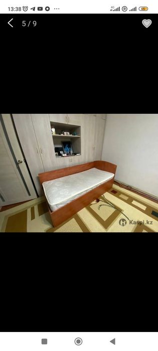 Кровать матрас и 2 шкафа