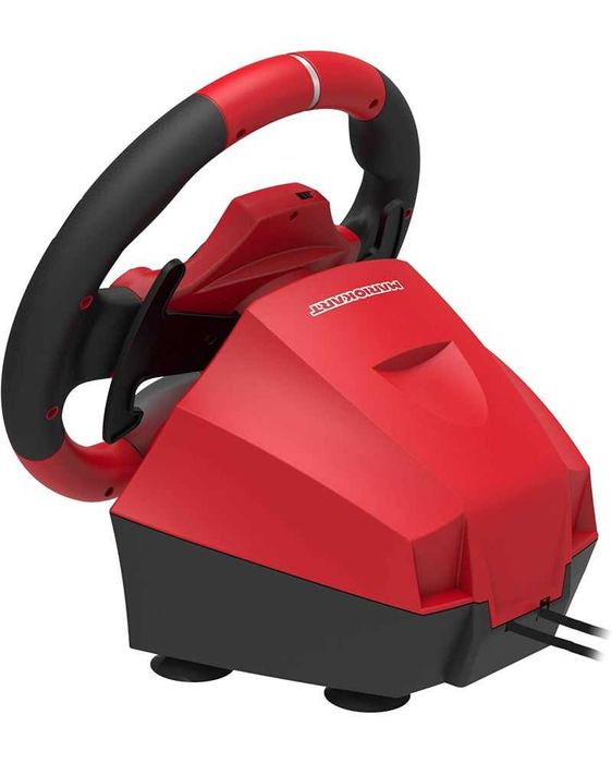 Волан с педали HORI - Pro Deluxe, Mario Kart (Nintendo Switch/PC)