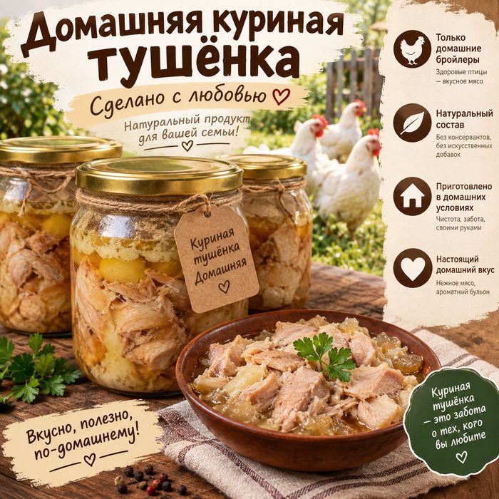 Тушенка домашняя