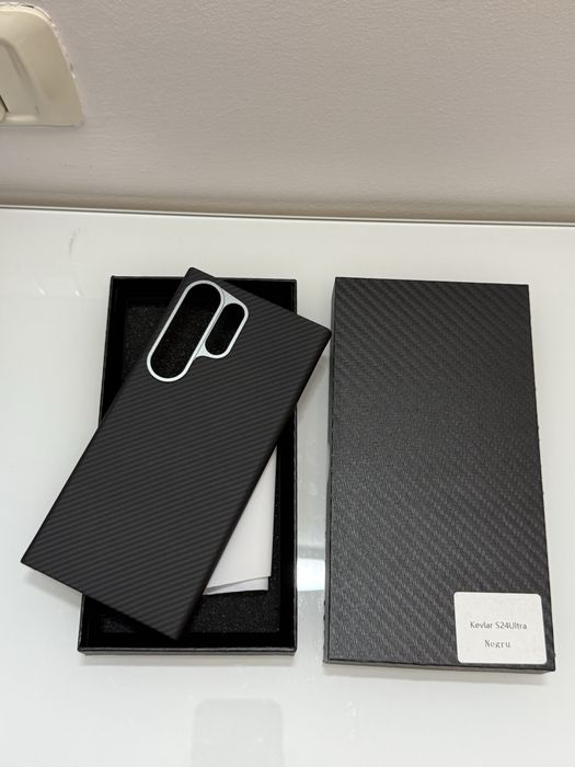 Husa carbon Kevlar Samsung S24 ULTRA noua
