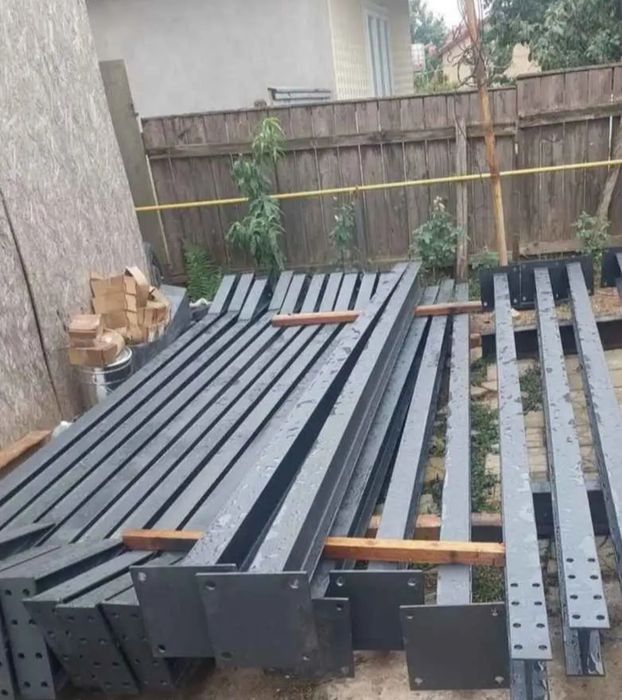 Confecționez structuri metalice depozite garaje grajduri pentru animale