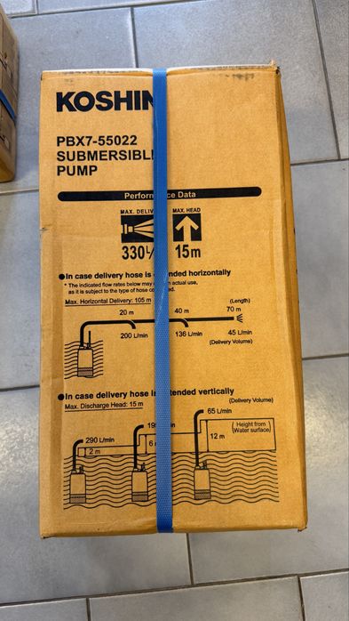 Потопяема помпа за вода Koshin Ponstar PBX7-55022