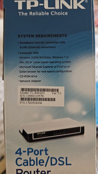 Маршрутизатор  TP-Link TL-R402M