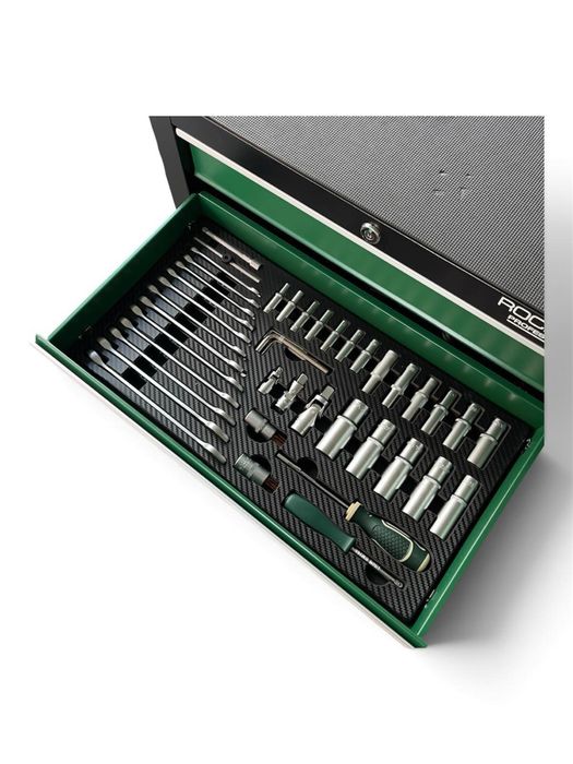 ROCKFORCE  шкаф с инструменти – 240 части, 5 чекмеджета